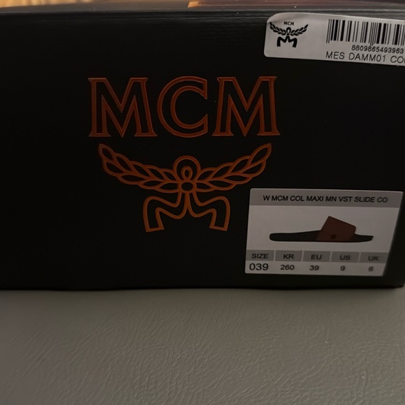 MCM Shoes - MCM SLIDE 39-Never Worn